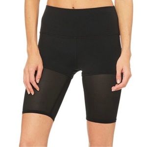 ALO YOGA Mesh Biker Shorts